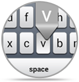 iPhone keyboard