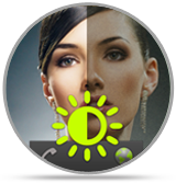 Screen dimmer